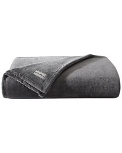 Eddie Bauer Ultra Soft Plush Solid Ultra Soft Plush Flannel-Blanket Home