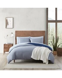 Eddie Bauer Solid Reversible Comforter Set Home