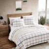 Eddie Bauer Jetty Island Plaid Reversible Quilt Set Home