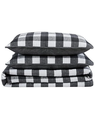 Eddie Bauer Lakehouse Plaid Reversible Quilt Set Home 2 Eddie Bauer Lakehouse Plaid Reversible Quilt Set Home - Image 2