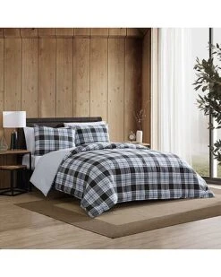 Eddie Bauer Lewis Plaid Cotton Comforter Set Home