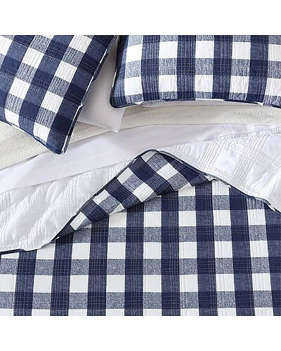 Eddie Bauer Lakehouse Plaid 100% Cotton Quilted Daybed Cover Set Home 2 Eddie Bauer Lakehouse Plaid 100% Cotton Quilted Daybed Cover Set Home - Image 2