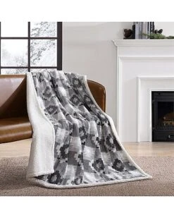 Eddie Bauer Copper Creek Ultra Soft Plush Sherpa Throw Home