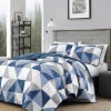 Eddie Bauer North Cove Navy Quilt Set Home