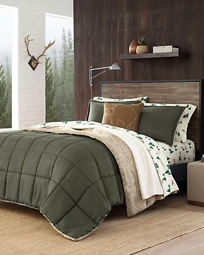 Eddie Bauer Sherwood Green Micro Suede Comforter Set Home 1 Eddie Bauer Sherwood Green Micro Suede Comforter Set Home
