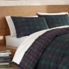 Eddie Bauer Woodland Tartan Green Comforter Set Home