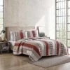 Eddie Bauer Fairview 100% Cotton Reversible Quilt Set Home