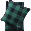Eddie Bauer Cabin Plaid 100% Cotton Flannel Throw & Pillow Set Home