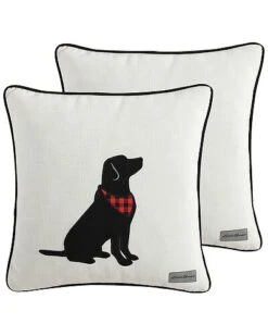Eddie Bauer Cabin Plaid Dog Pillow Cover Set Home