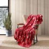 Eddie Bauer Deer Woods Ultra Soft Plush Fleece Reversible Throw Blanket Home