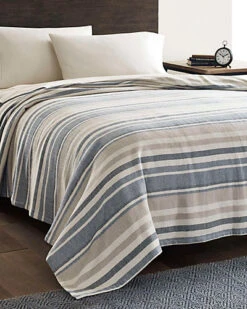 Eddie Bauer Herringbone Stripe Blanket Home