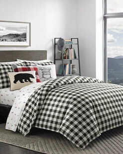 Eddie Bauer Mountain Plaid Duvet Set Home