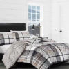 Eddie Bauer Normandy Plaid Comforter Set Home