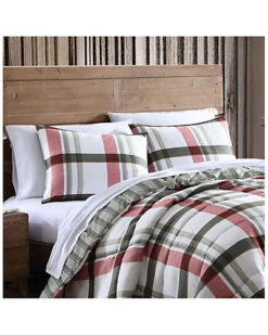 Eddie Bauer Stanton Plaid Comforter/Sham Set Home