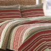Eddie Bauer Yakima Valley Stripe Reversible Quilt Set Home