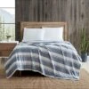 Eddie Bauer Stones Throw Stripe Pebble Blanket Home