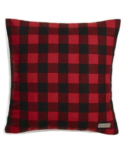 Eddie Bauer Cabin Plaid Flannel Decorative Pillow Home