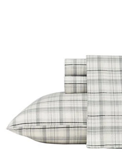 Eddie Bauer Con Hill Flannel Sheet Set Home