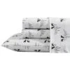 Eddie Bauer Dog Friends 100% Cotton Flannel Sheet Set Home
