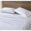 Eddie Bauer Westridge Plaid 100% Cotton Flannel Sheet Set Home