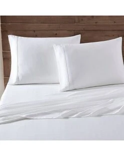 Eddie Bauer Signature Solid Cotton Blend 500Tc Sateen Sheet Set Home
