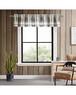 Eddie Bauer Alder Plaid Window Valance Home