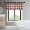 Eddie Bauer Gewood Plaid Window Valance Home